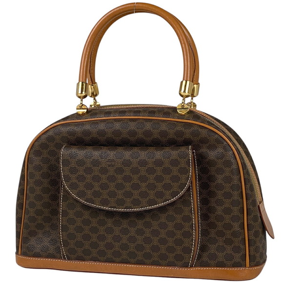 Celine canvas Macadam handbag brown - Picture 1 of 6